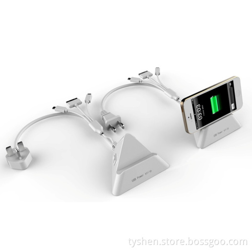 USB Fast Charger for iPad, iPhone with Docking, Allow 4 Device Charging at The Same Time